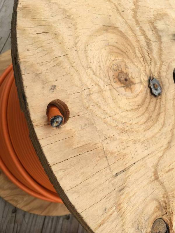 lot 97 image: Spool of Wire