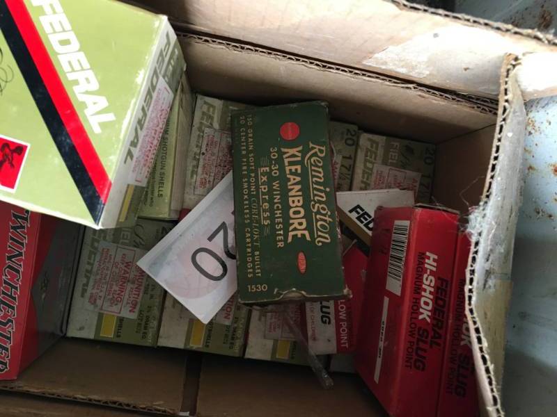 lot 120 image: 20 Gauge FederalWinchester Ammunition