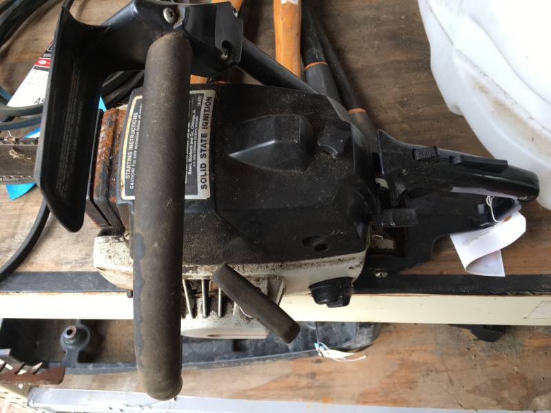 lot 135 image: Craftsman Chain Saw
