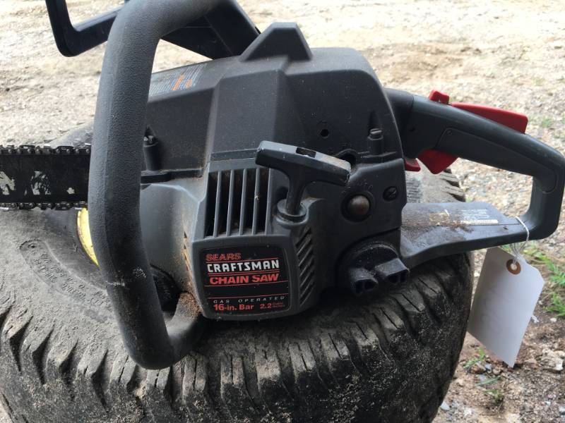 lot 136 image: Craftsman Chain Saw
