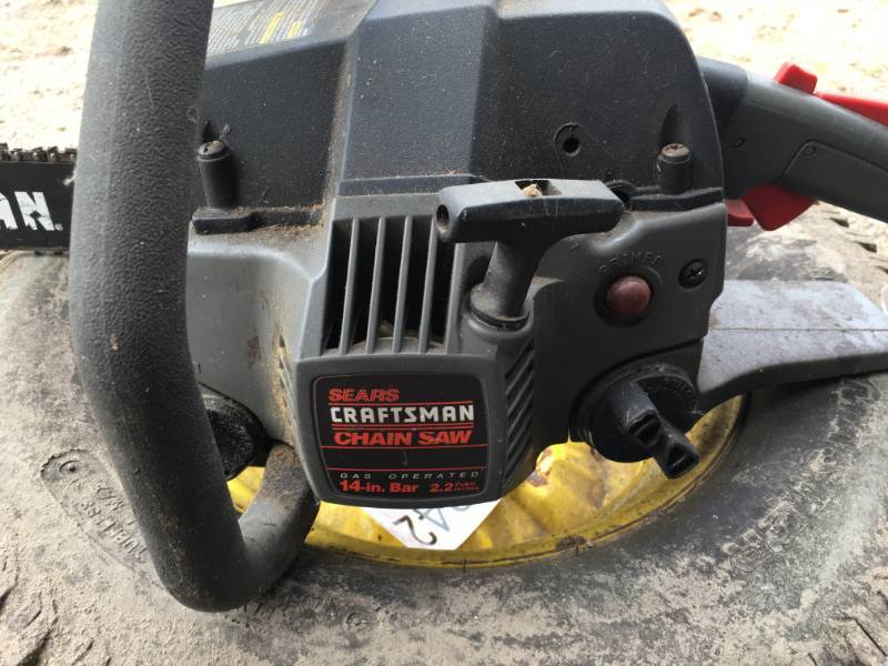 lot 138 image: Craftsman Chain Saw