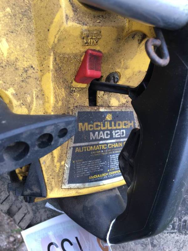 lot 139 image: McCulloch Chain Saw