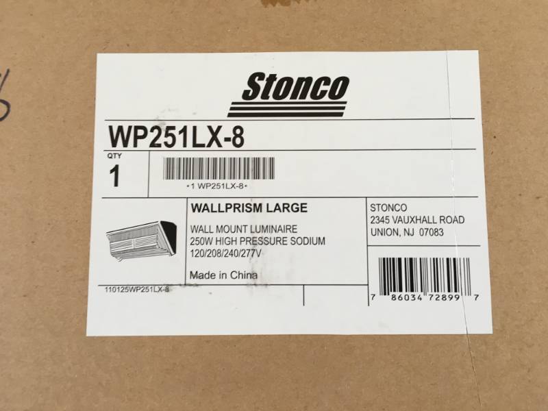 lot 148 image: 4 Boxes of Wall Mount Lights
