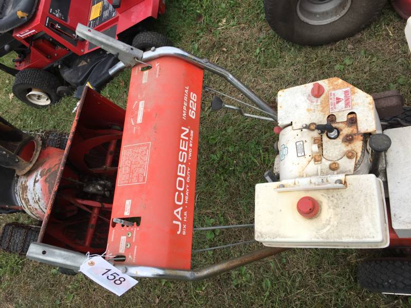 lot 158 image: Jacobsen 6hp SnowBlower