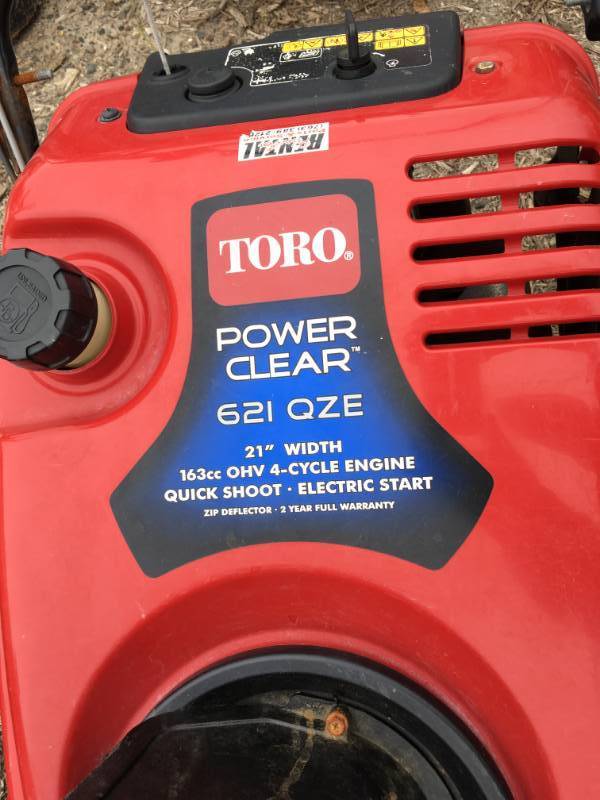 lot 178 image: Toro 21inch Snowblower