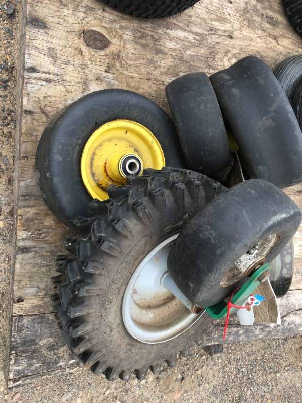 lot 205 image: 6 Lawn Mower Tires