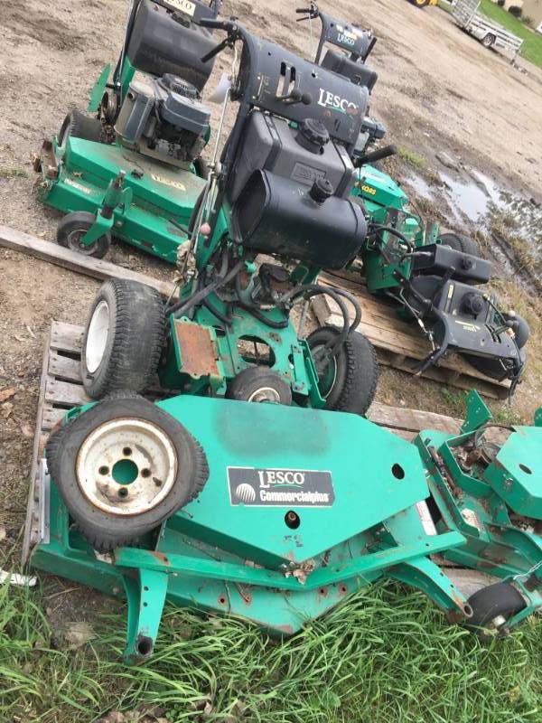 lot 220 image: Lesco Commercial Mower w a Kawasaki Motor