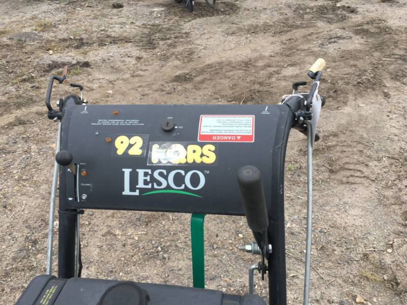lot 221 image: Lesco Commercial Mower w a Kawasaki Motor