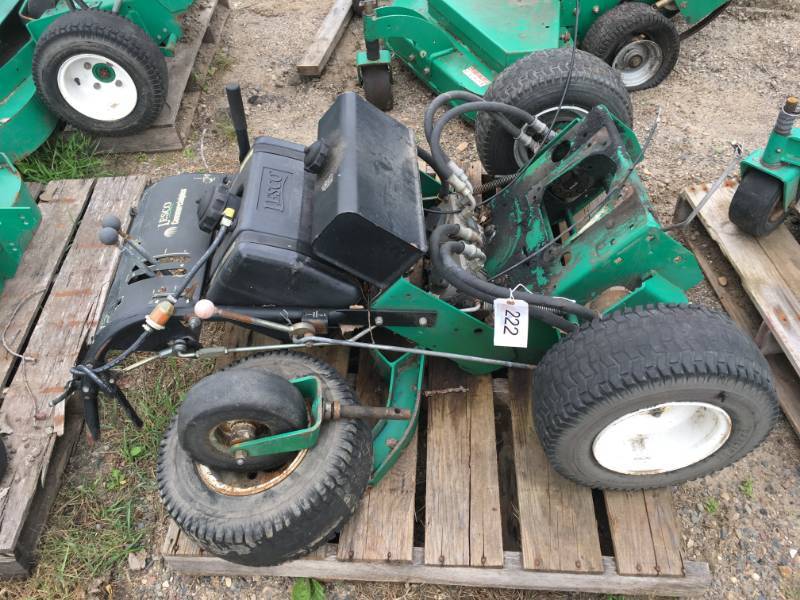 lot 222 image: Lesco Commercial Mower w a Kawasaki Motor