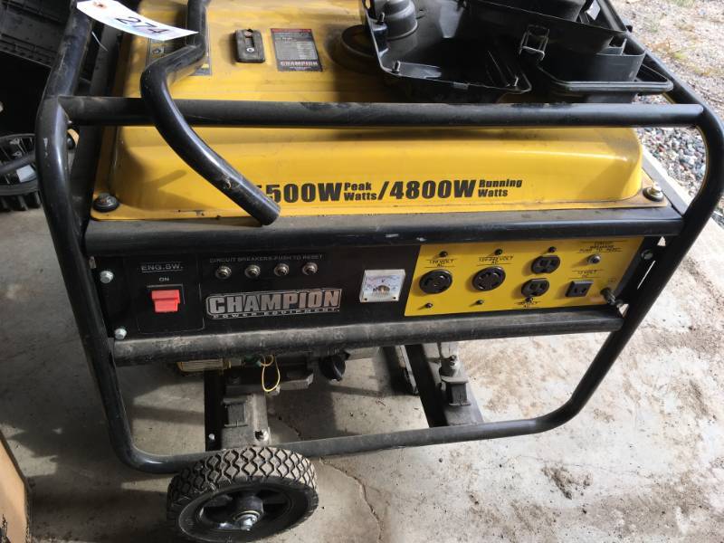 lot 274 image: Champion Generator