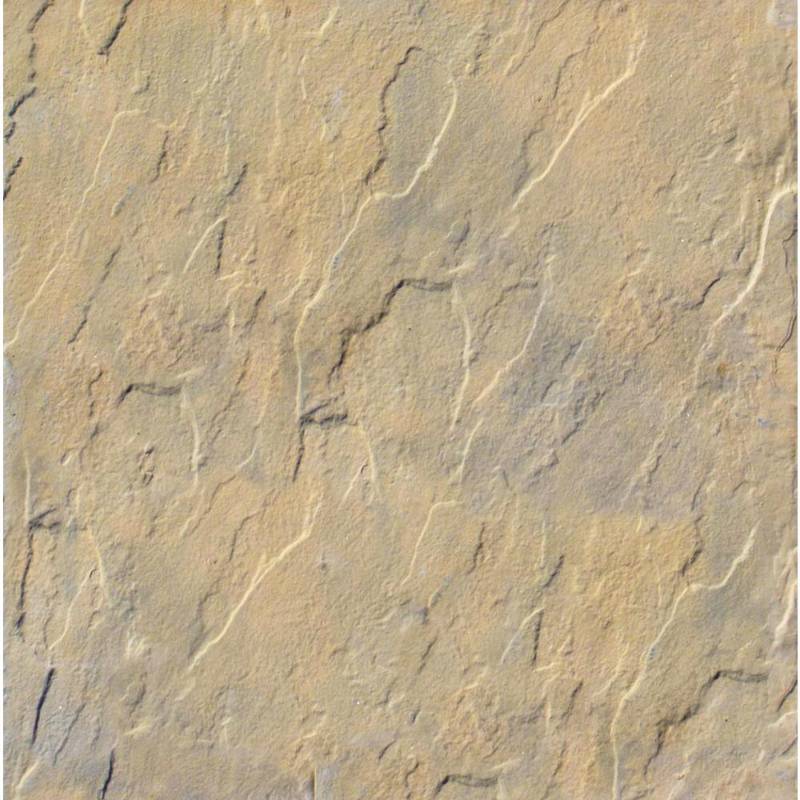 lot 386 image: Nantucket Pavers Patio-on-a-Pallet 12 in. x 12 in. Concrete Traditional Tan Variegated Yorkstone Paver (100-Pieces) 31044