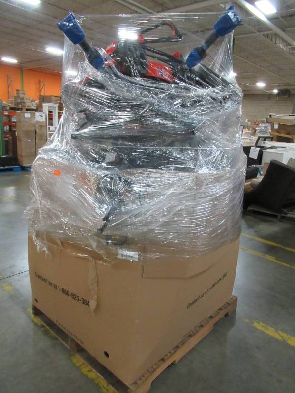 lot 47 image: WHOLESALE MIXED PALLET OF RETURNS - INDOOROUTDOOR ELECTRIC POWER TOOLS AND MORE