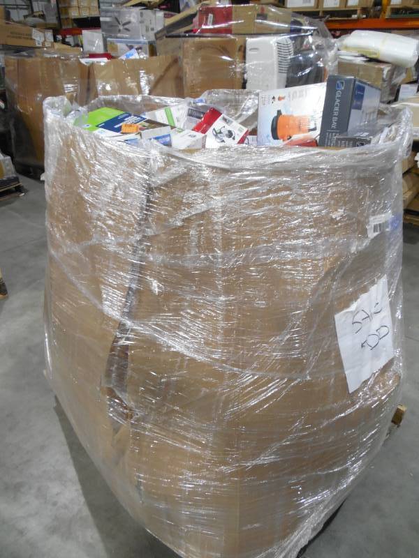 lot 2 image: WHOLESALE PALLET LOT OF GENERAL MERCHANDISE, SMALLS- TOOLS,HARDWARE ITEMS