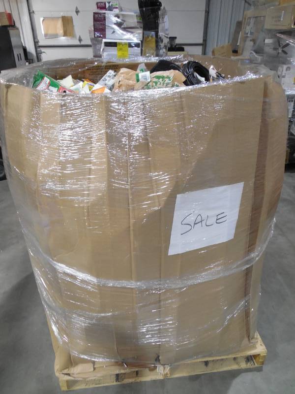 lot 6 image: WHOLESALE PALLET LOT OF GENERAL MERCHANDISE, SMALLS- TOOLS,HARDWARE ITEMS