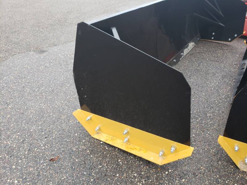 lot 6 image: 8 Snow Pusher with Quick Attach Mounting System