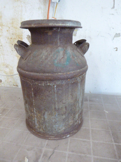 lot 90 image: Vintage Milk Can