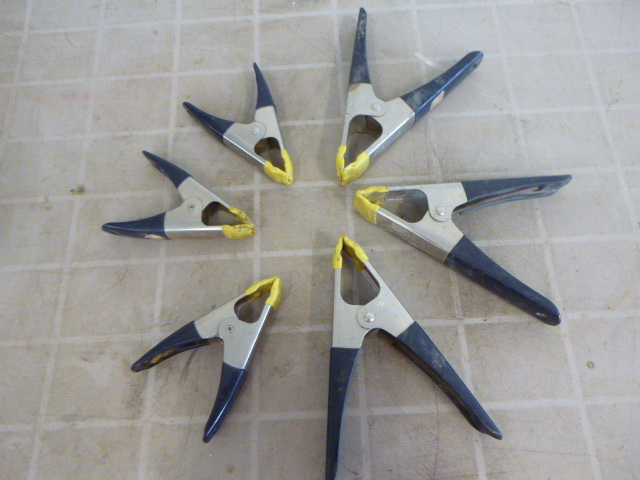 lot 97 image: 6 Stanley Clamps
