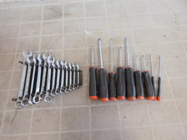 lot 98 image: Snap-On Screwdrivers and Wrenches