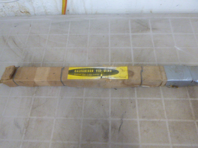lot 122 image: Galvanized Tie Wire