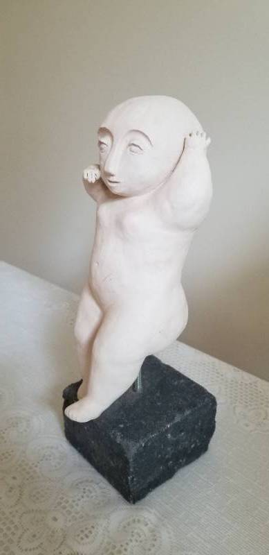 lot 26 image: Petite Naked Dancer Statuette