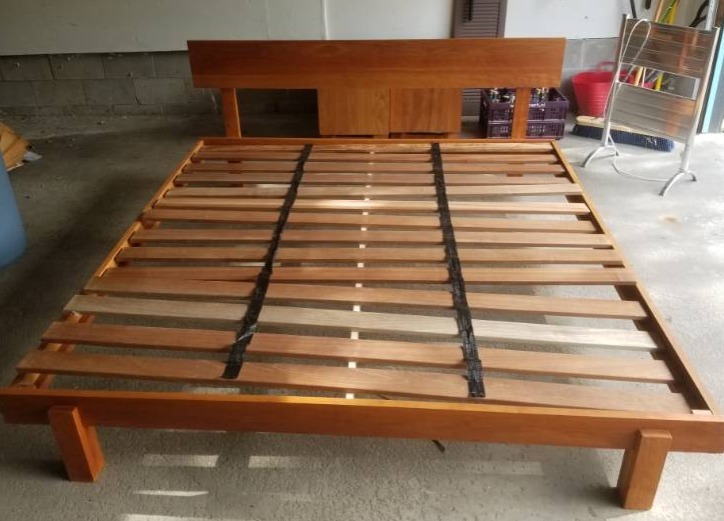 lot 5 image: Anders King Bed Frame by Vermont Furniture Design