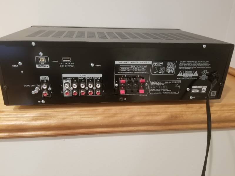 lot 43 image: Sony Stereo Receiver Model STR-DH190
