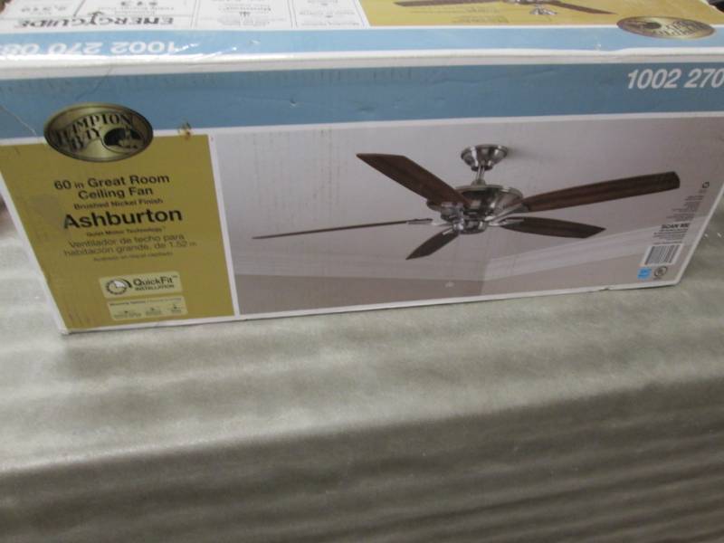 lot 24 image: Hampton Bay Ashburton 60 in. Indoor...