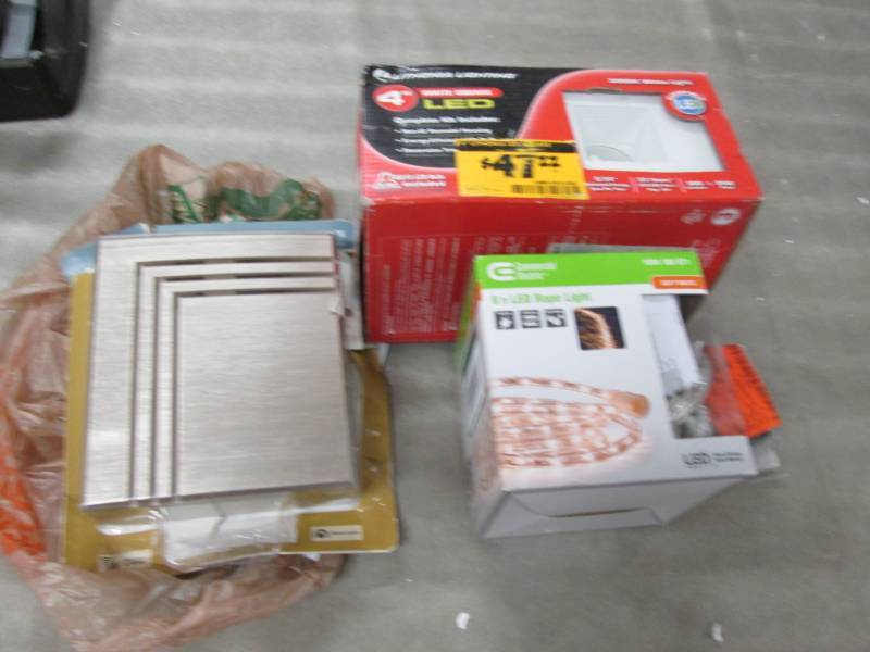 lot 74 image: Lithonia Lighting 4 inch LED Light,...