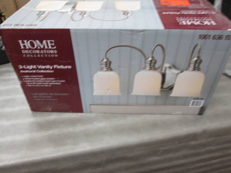 lot 95 image: Home Decorators Collection 3-Light ...