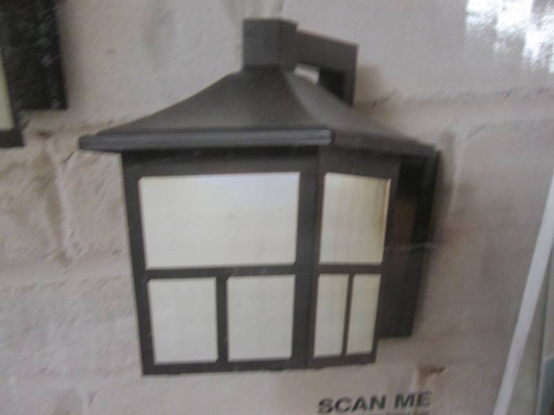 lot 109 image: Hampton Bay Exterior LED Wall Lante...