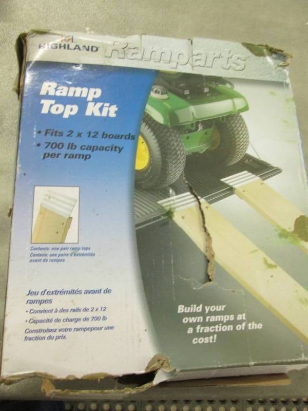 lot 111 image: Ramp Top Kit...