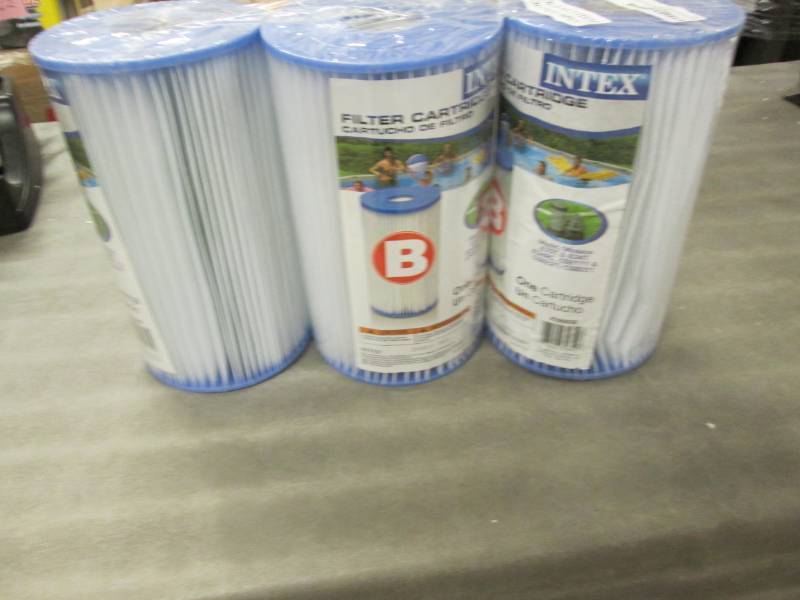 lot 113 image: 3 Intex Filter Cartridges...