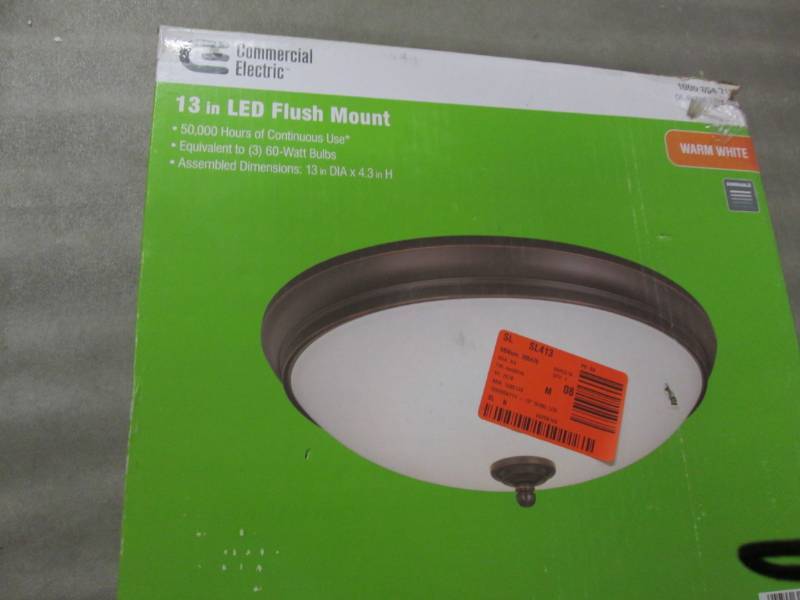 lot 119 image: Commercial Electrical 13 in. 60-Wat...