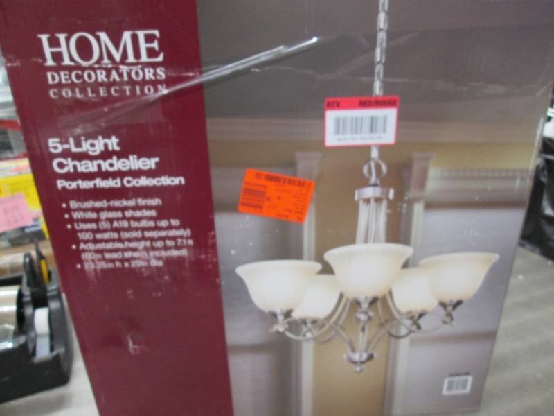 lot 136 image: Home Decorators Collection 5-Light ...