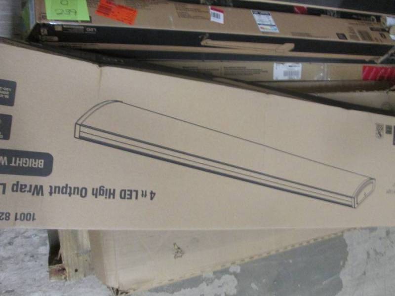 lot 241 image: Commercial Electric 4 ft. 5200-Lume...