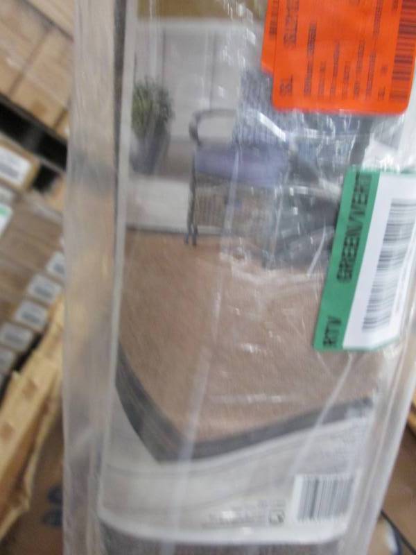 lot 288 image: Hampton Bay Border Black Brown 5 ft...