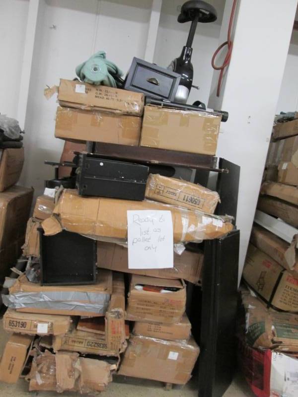 lot 296 image: Pallet of Furniture Damaged or Mis...