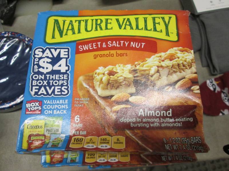 lot 311 image: 6 Boxes Nature Valley Granola Bars...
