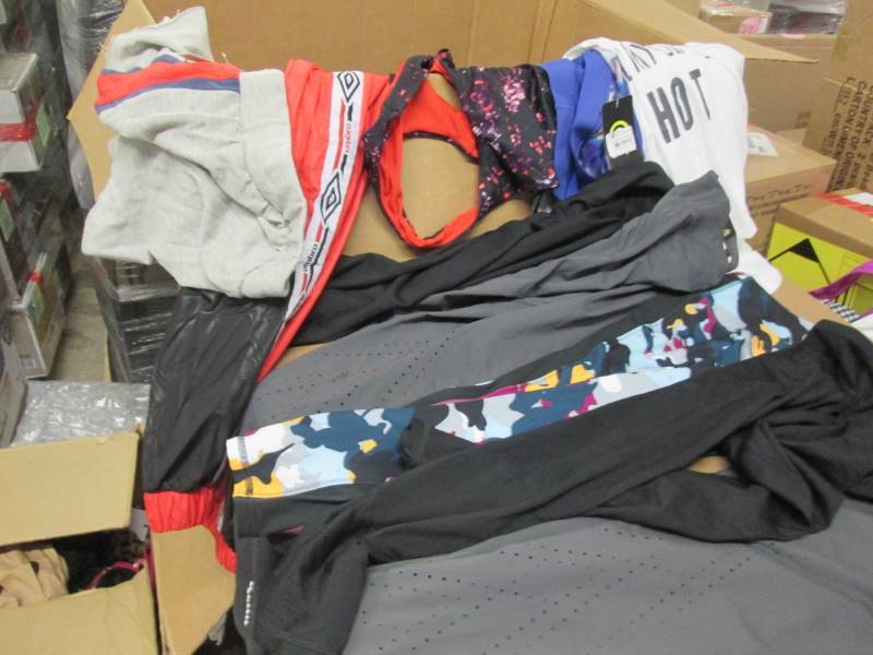 lot 338 image: Lot of Assorted Ladies Active Wear...