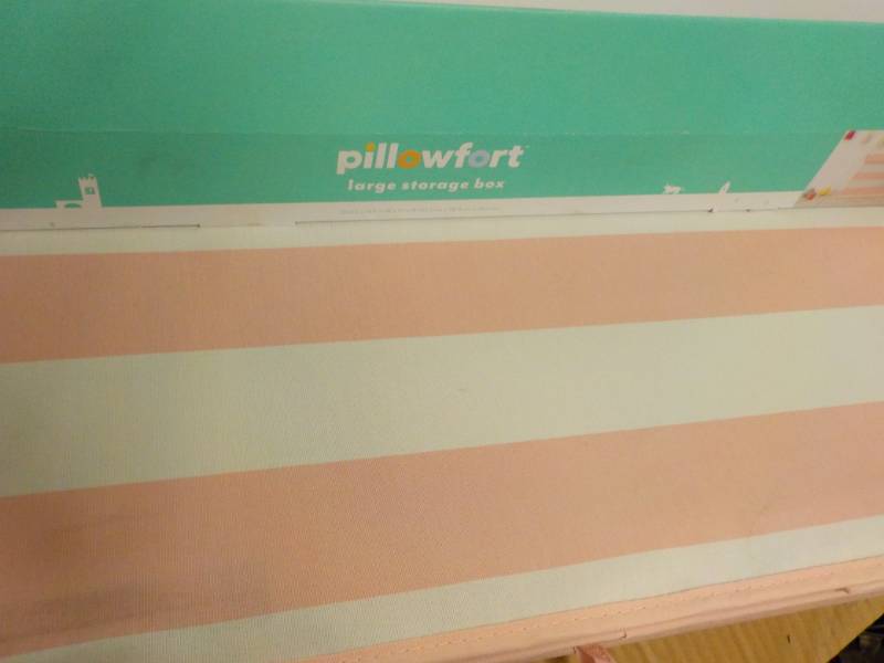 lot 35 image: Pillow Fort Large Storage Box...