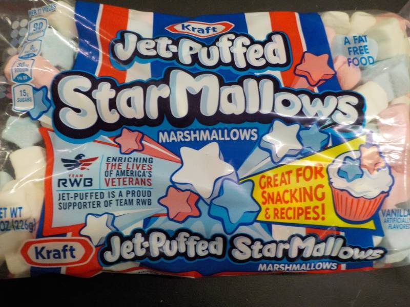 lot 47 image: Case of 16 - 8 oz bags Kraft Marshm...