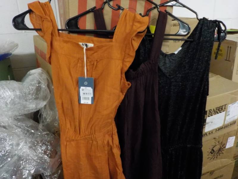 lot 82 image: 3 Womens size small dress and pant...
