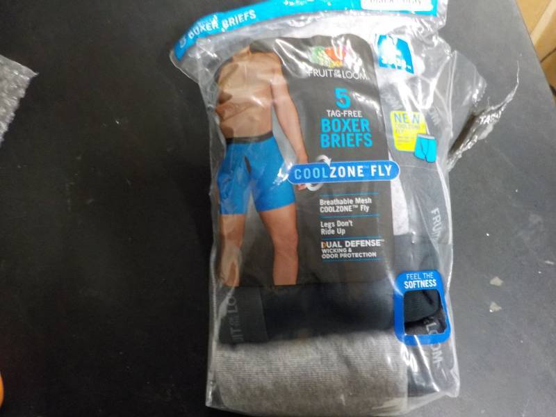 lot 108 image: Fruit of Loom Size L Boxer Briefs ...