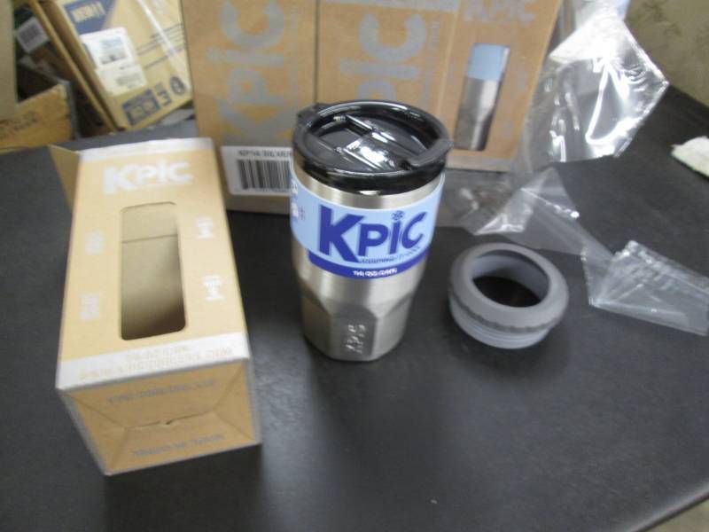 lot 248 image: 6 Kpic 14 oz Insulated Tumblers Kee...