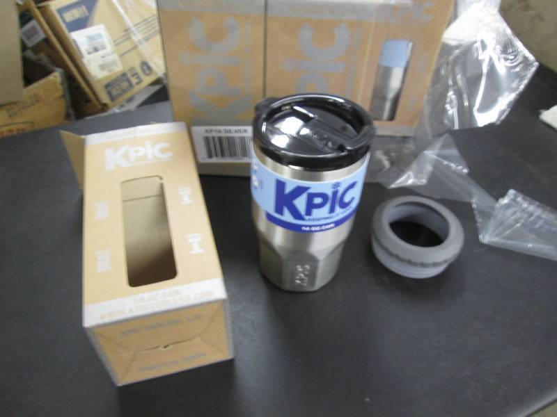 lot 249 image: 6 Kpic 14 oz Insulated Tumblers Kee...