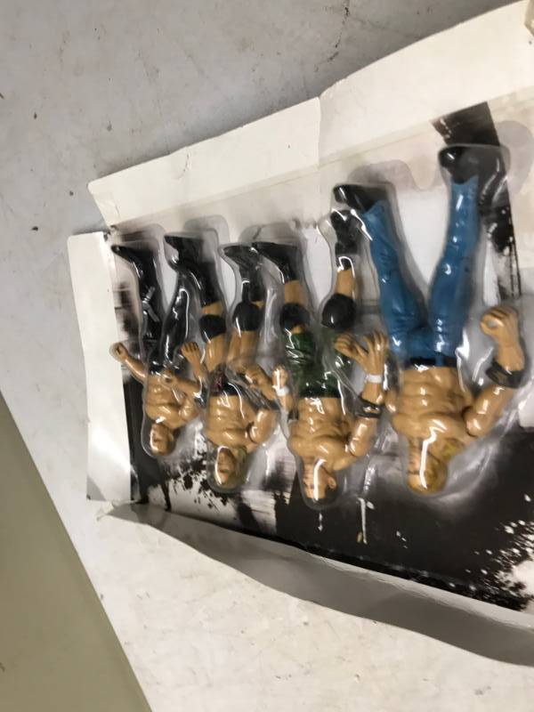 lot 28 image: WWE Wrestling Figures, Unused, Sealed In Inner Packaging, Missing Outer Packaging, John Cena Triple