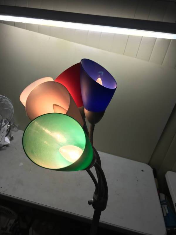 lot 12 image: Adjustable Light Lamp, Works
