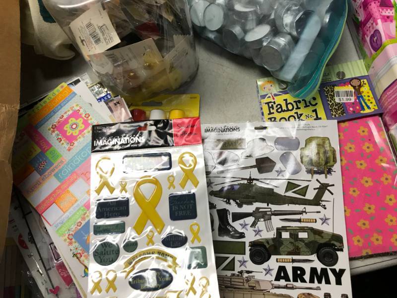 lot 43 image: Large Lot Of Crafting And Scrape Booking Items
