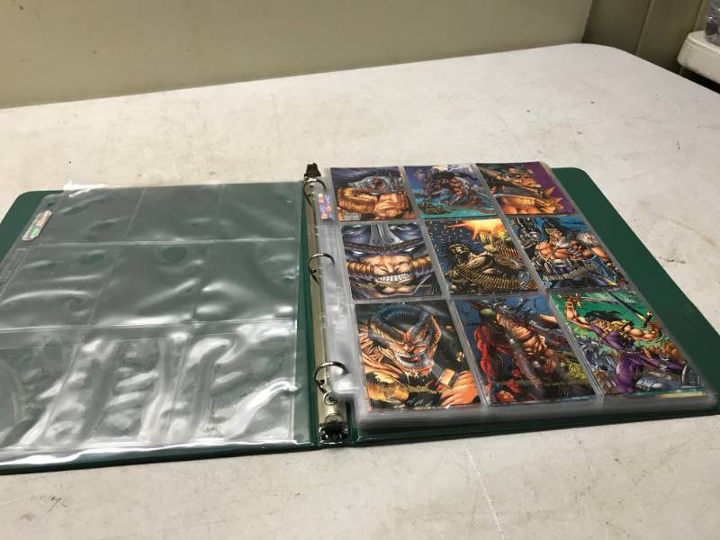 lot 57 image: Vintage Prophet Fantasy Collector Comic Cards, Complete Set