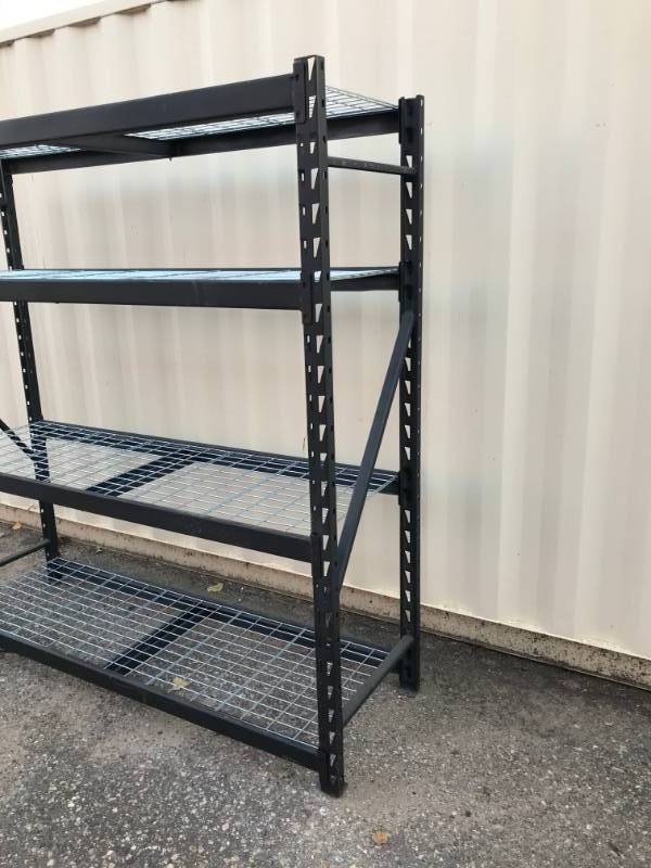 lot 1 image: Large Steel Shelf. NSF Approved, Around 78 x 78 x 24